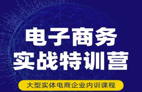 民赛电气内部出品：电子商务实战特训营，全方位带你入门电商，308种方式玩转电商_免费分享网络创业,副业,信息差项目的老牌资源整合平台！金铲子项目