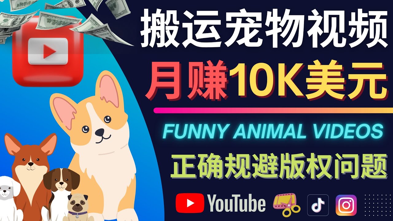 （4221期）搬运TIKTOK视频到YouTube，并进行二次创作，1万美元以上_免费分享网络创业,副业,信息差项目的老牌资源整合平台！金铲子项目