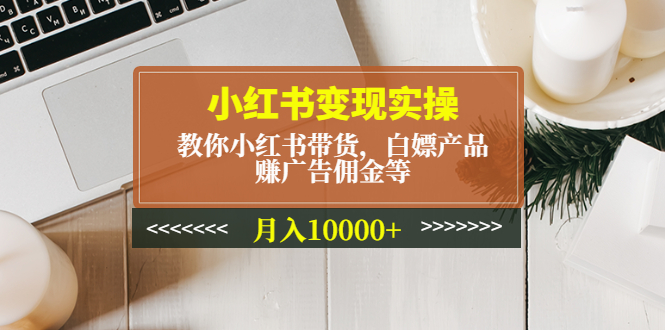 （4780期）小红书实操：教你小红书带货，白嫖产品，赚广告佣金等，0_免费分享网络创业,副业,信息差项目的老牌资源整合平台！金铲子项目