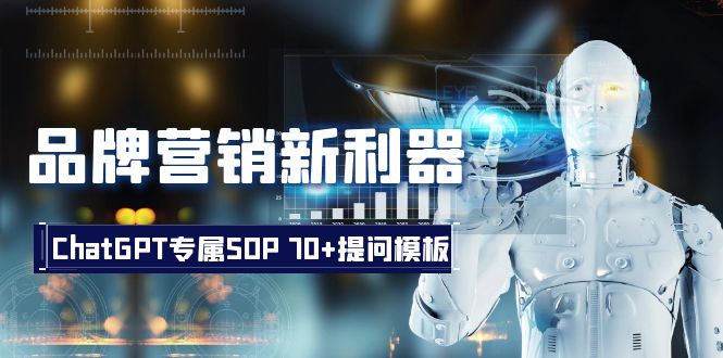 品牌营销新利器：ChatGPT专属SOP，提问模板_免费分享网络创业,副业,信息差项目的老牌资源整合平台！金铲子项目