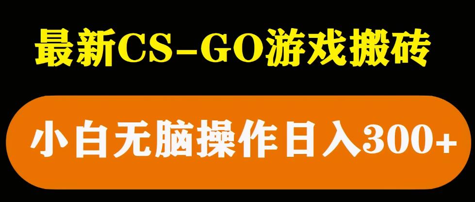 最新csgo游戏搬砖游戏，无需挂机小白无脑也能_免费分享网络创业,副业,信息差项目的老牌资源整合平台！金铲子项目