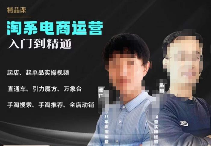 2023手淘搜索实操课体系化课程，​起店起单品实操视频课程_免费分享网络创业,副业,信息差项目的老牌资源整合平台！金铲子项目