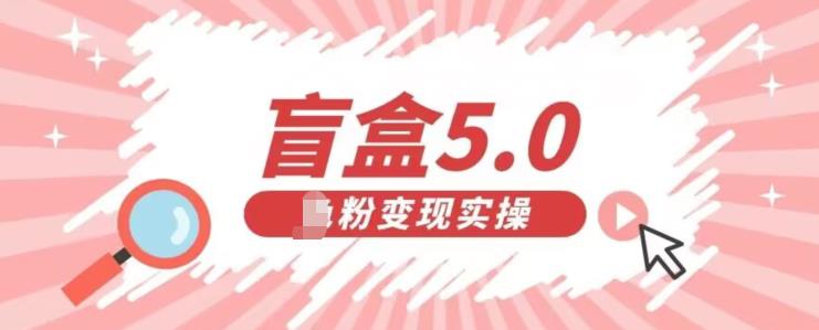 盲盒交友5.0，男粉实操项目，亲测效果极好【揭秘】_免费分享网络创业,副业,信息差项目的老牌资源整合平台！金铲子项目