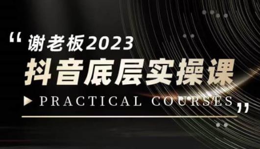 蟹老板·2023抖音底层实操课，打造短视频的底层认知_免费分享网络创业,副业,信息差项目的老牌资源整合平台！金铲子项目