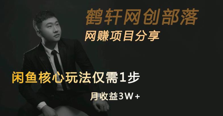 闲鱼核心玩法不卖货也能1年，玩法简单_免费分享网络创业,副业,信息差项目的老牌资源整合平台！金铲子项目