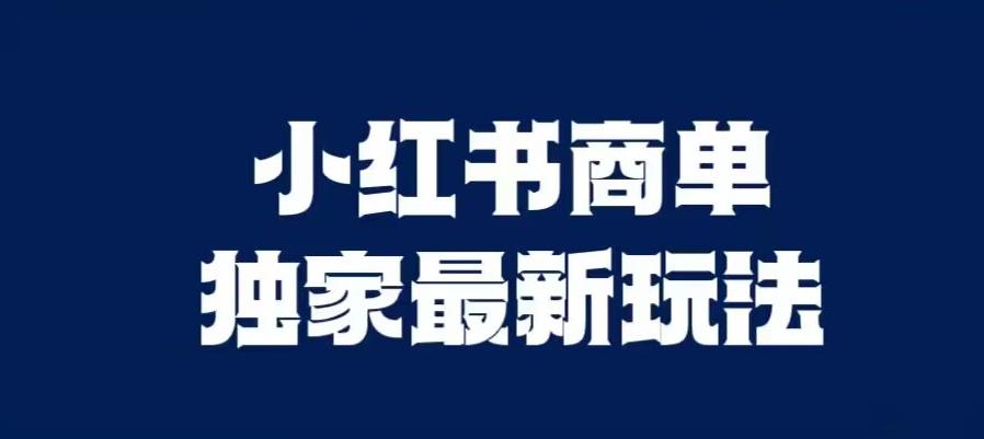小红书商单最新独家玩法，剪辑时间短，剪辑难度低，能批量做号【揭秘】_免费分享网络创业,副业,信息差项目的老牌资源整合平台！金铲子项目