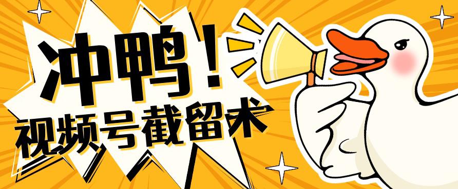 全球首发-视频号无限截留术-你不知道的流量沃土_免费分享网络创业,副业,信息差项目的老牌资源整合平台！金铲子项目