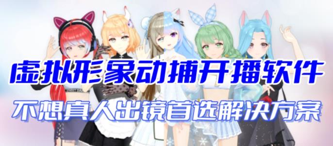 （7050期）首款AI视频动捕虚拟辅助直播产品【不想真人出镜就用虚拟形象替代】_免费分享网络创业,副业,信息差项目的老牌资源整合平台！金铲子项目