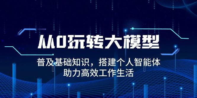 从0玩转大模型，普及基础知识，搭建个人智能体，助力高效工作生活_免费分享网络创业,副业,信息差项目的老牌资源整合平台！金铲子项目