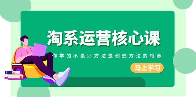 （8392期）淘系-运营核心课，你学的不是只方法是创造方法的根源（190节课）_免费分享网络创业,副业,信息差项目的老牌资源整合平台！金铲子项目