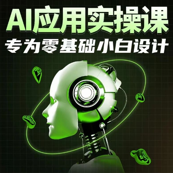 AI应用实操课，专为零基础小白设计_免费分享网络创业,副业,信息差项目的老牌资源整合平台！金铲子项目