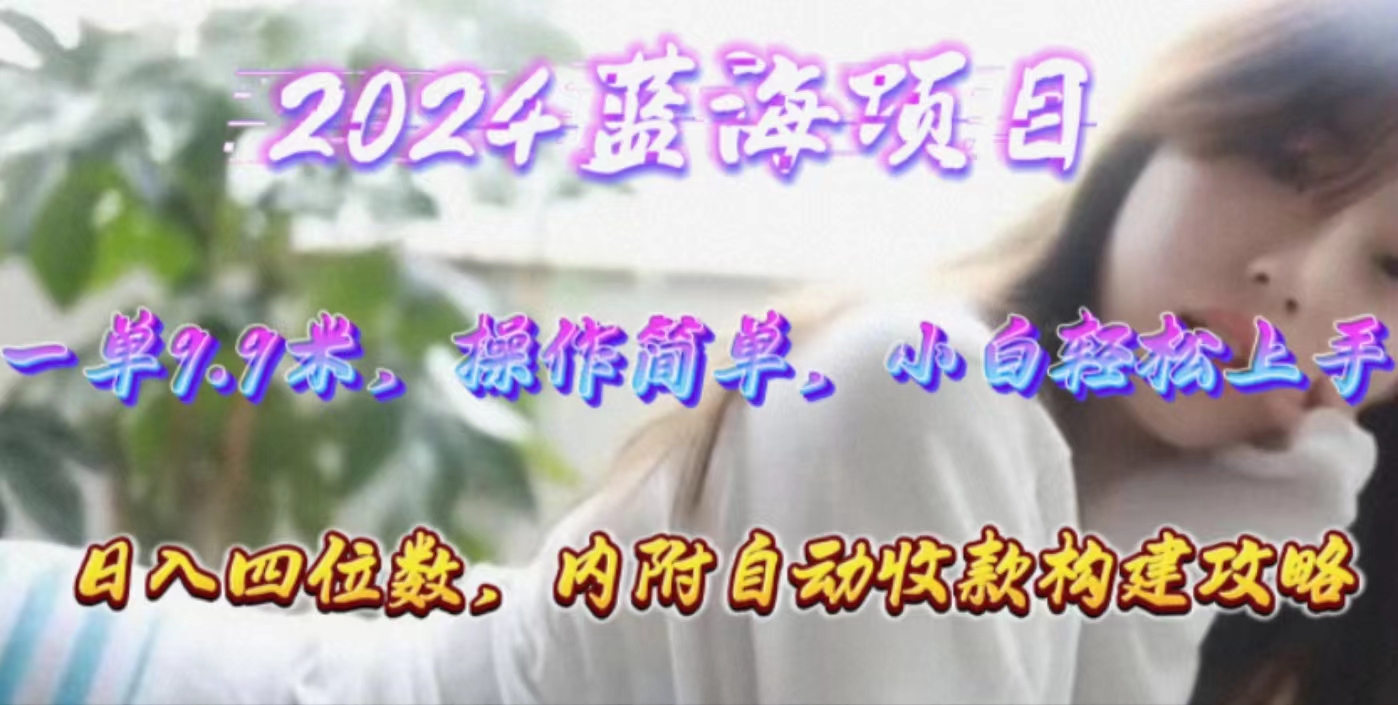 （10204期）年轻群体的蓝海市场，1单9.9元，操作简单，小白上手，四位数_免费分享网络创业,副业,信息差项目的老牌资源整合平台！金铲子项目