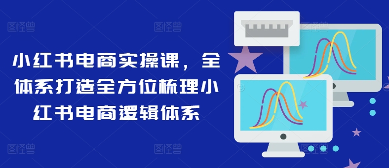 小红书电商实操课，全体系打造全方位梳理小红书电商逻辑体系_免费分享网络创业,副业,信息差项目的老牌资源整合平台！金铲子项目
