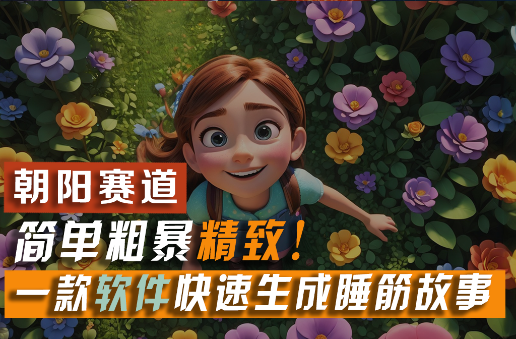 （11405期）利用一款软件5分钟一条爆款睡筋故事，简单粗暴精致小白_免费分享网络创业,副业,信息差项目的老牌资源整合平台！金铲子项目