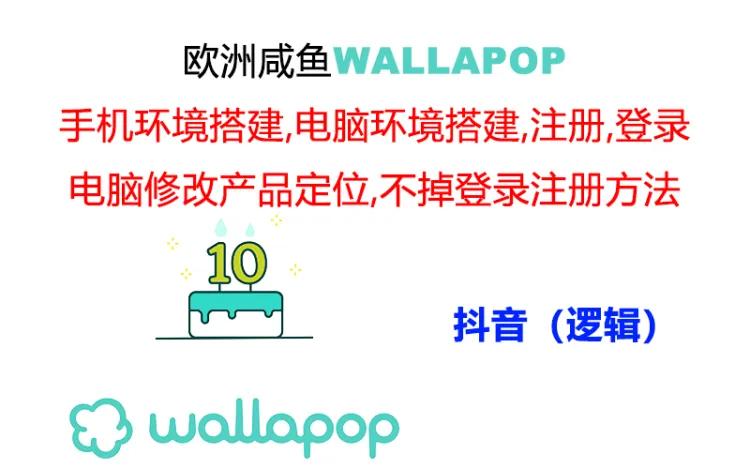 （11549期）wallapop整套详细闭环流程：最稳定封号率低的一个操作账号的办法_免费分享网络创业,副业,信息差项目的老牌资源整合平台！金铲子项目