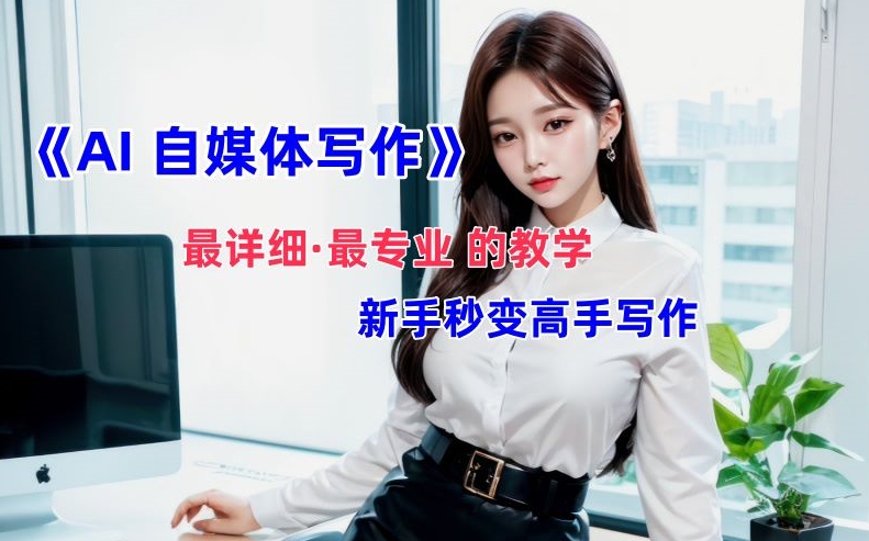 AI自媒体文章创作全网最详细教程，新手秒变写作高手，多方位发展_免费分享网络创业,副业,信息差项目的老牌资源整合平台！金铲子项目