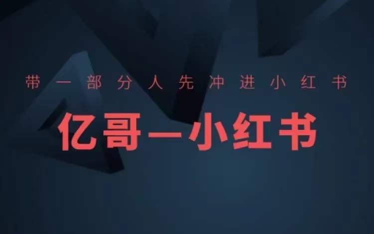 ​​带一部分人先冲进小红书，小红书开店、选品、爆款裂变_免费分享网络创业,副业,信息差项目的老牌资源整合平台！金铲子项目