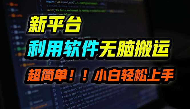 （12203期）B站平台用软件无脑搬运，0，小白也能上手_免费分享网络创业,副业,信息差项目的老牌资源整合平台！金铲子项目