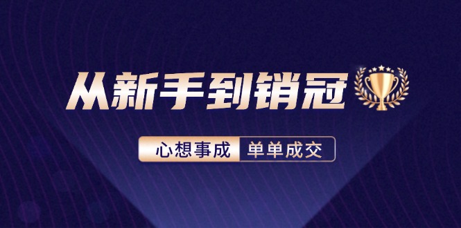 （12383期）从新手到销冠：精通客户心理学，揭秘销冠背后的成交秘籍_免费分享网络创业,副业,信息差项目的老牌资源整合平台！金铲子项目