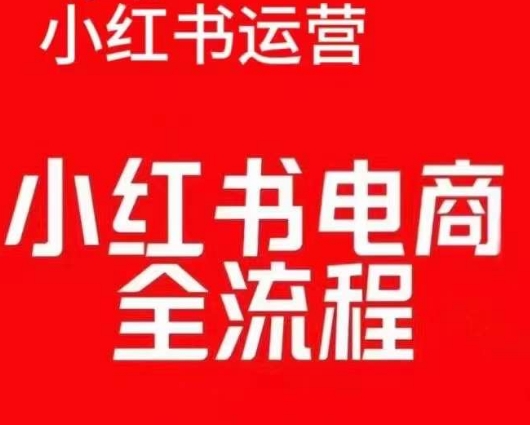 红薯电商实操课，小红书电商全流程_免费分享网络创业,副业,信息差项目的老牌资源整合平台！金铲子项目
