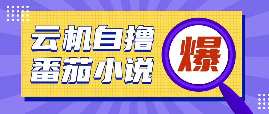 首发云手机自撸小说玩法，10块钱成本可撸操作简单_免费分享网络创业,副业,信息差项目的老牌资源整合平台！金铲子项目