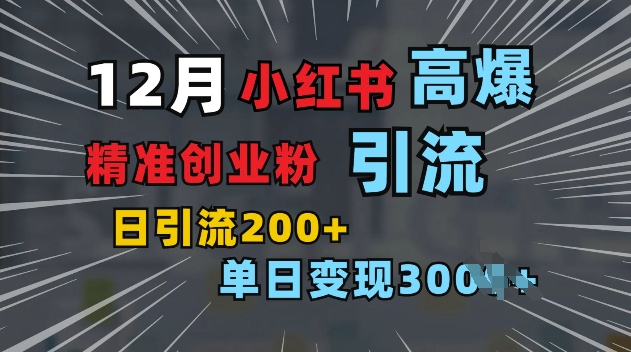 小红书一张图片“引爆”创业粉，单日精准创业粉可筛选付费意识创业粉_免费分享网络创业,副业,信息差项目的老牌资源整合平台！金铲子项目