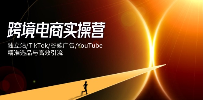 （14419期）跨境电商实操营：独立站/TikTok/谷歌广告/YouTube，精准选品与高效引流_免费分享网络创业,副业,信息差项目的老牌资源整合平台！金铲子项目