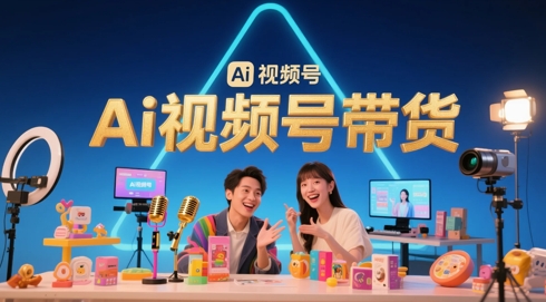 风口已至AI视频号带货过，99%的普通人却卡在内容制作门槛_免费分享网络创业,副业,信息差项目的老牌资源整合平台！金铲子项目