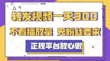 转发视频一天，正规平台放心做，不看播放量，不看粉丝量，一个任务几分钟完成_免费分享网络创业,副业,信息差项目的老牌资源整合平台！金铲子项目
