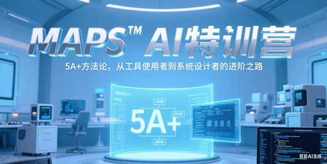 （15215期）MAPSAI特训营，掌握5A方法论，从工具使用者到系统设计者的进阶之路_免费分享网络创业,副业,信息差项目的老牌资源整合平台！金铲子项目