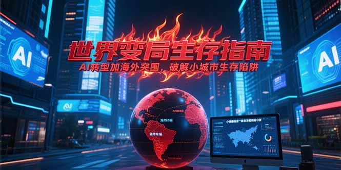 （15220期）付费文章《世界变局生存指南，AI转型加海外突围，破解小城市生存陷阱》_免费分享网络创业,副业,信息差项目的老牌资源整合平台！金铲子项目
