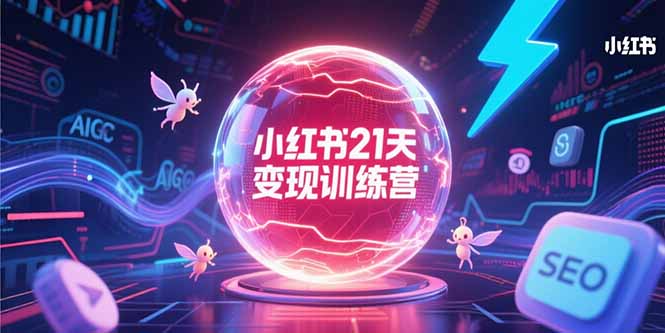 （15328期）小红书21天训练营，AIGC工具高效应用，SEO优化核心技巧_免费分享网络创业,副业,信息差项目的老牌资源整合平台！金铲子项目
