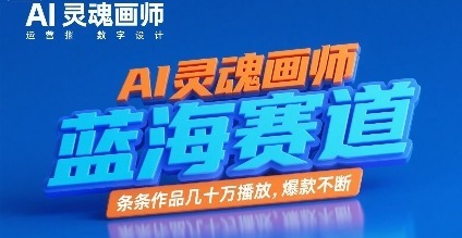 AI灵魂画师，蓝海赛道，条条作品几十W播放，爆款不断_免费分享网络创业,副业,信息差项目的老牌资源整合平台！金铲子项目