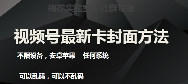 梅花实验室社群最新卡封面玩法3.0，不限设备，安卓苹果任何系统_免费分享网络创业,副业,信息差项目的老牌资源整合平台！金铲子项目