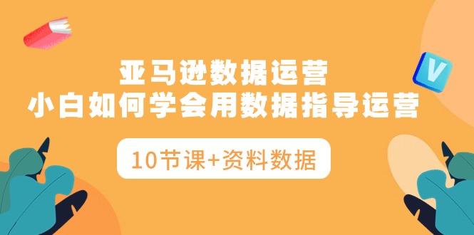 （10158期）亚马逊数据运营，小白如何学会用数据指导运营（10节课资料数据）_免费分享网络创业,副业,信息差项目的老牌资源整合平台！金铲子项目
